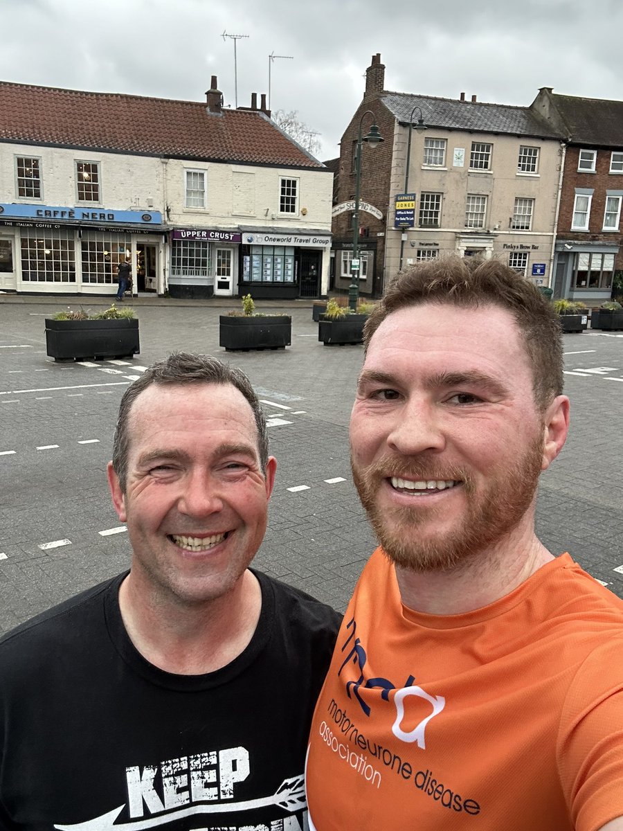 justgiving.com/crowdfunding/s… Another one this AM with a top man! 6 Weeks on Sunday the big day 💪🏻