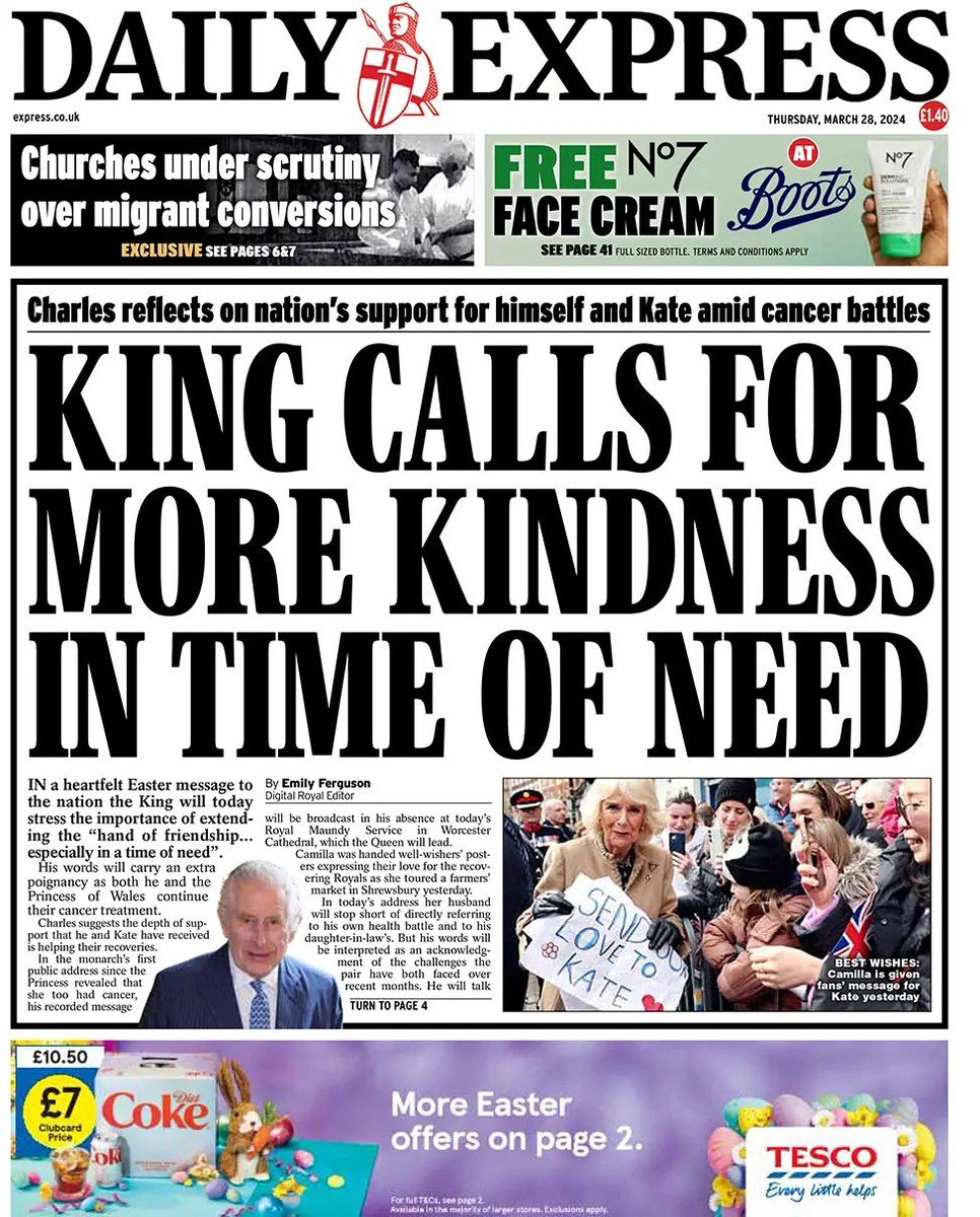 This is what the Windsors do. Say really banal things and then the British press treat it as profound. 'Omg, be kind, why didn't we think of that?'