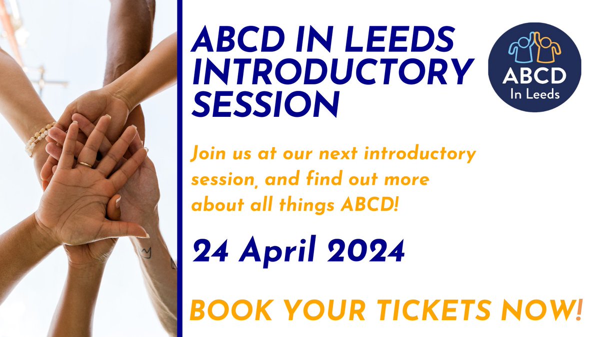 Asset Based Community Development (ABCD) is a way of working with people and communities that starts with what is STRONG not what is WRONG. Join us at our Introduction to ABCD session on 24 April to find out more: shorturl.at/buIOT #ABCDinleeds #ABCD @LS14Trust