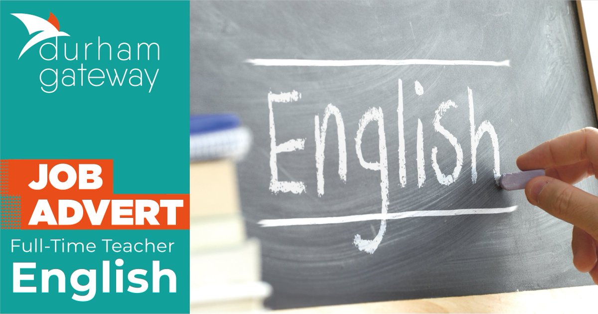 Bishop Auckland College is seeking to recruit an English Teacher within Durham Gateway (alternative provision) and across College.

Closing date: 19 April 2024 at 12 noon
Salary: £25,957.38 - £35,463.23 per annum

To apply, please follow the link:
bacoll.ac.uk/Vacancies/2324…