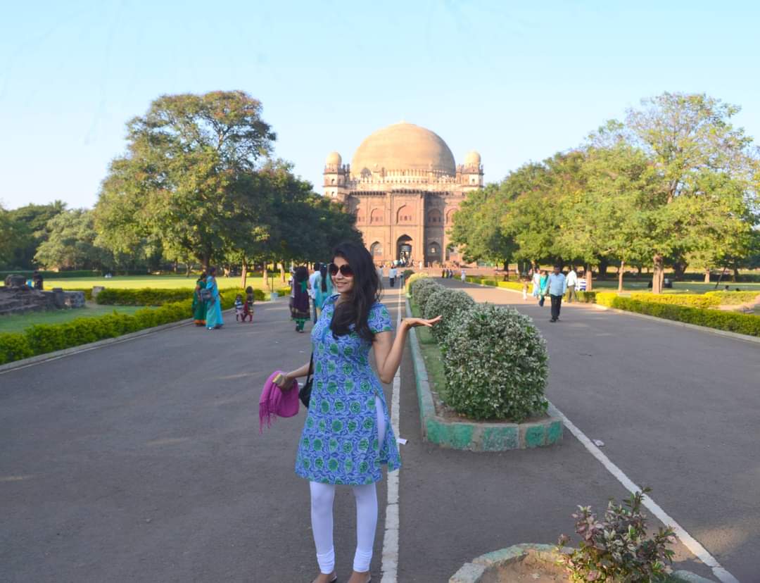 Several times over, my MPhil was on Bijapur, here's me at the Jod Gumbaz, Nauraspur and the Gol Gumbaz in 2014! :)