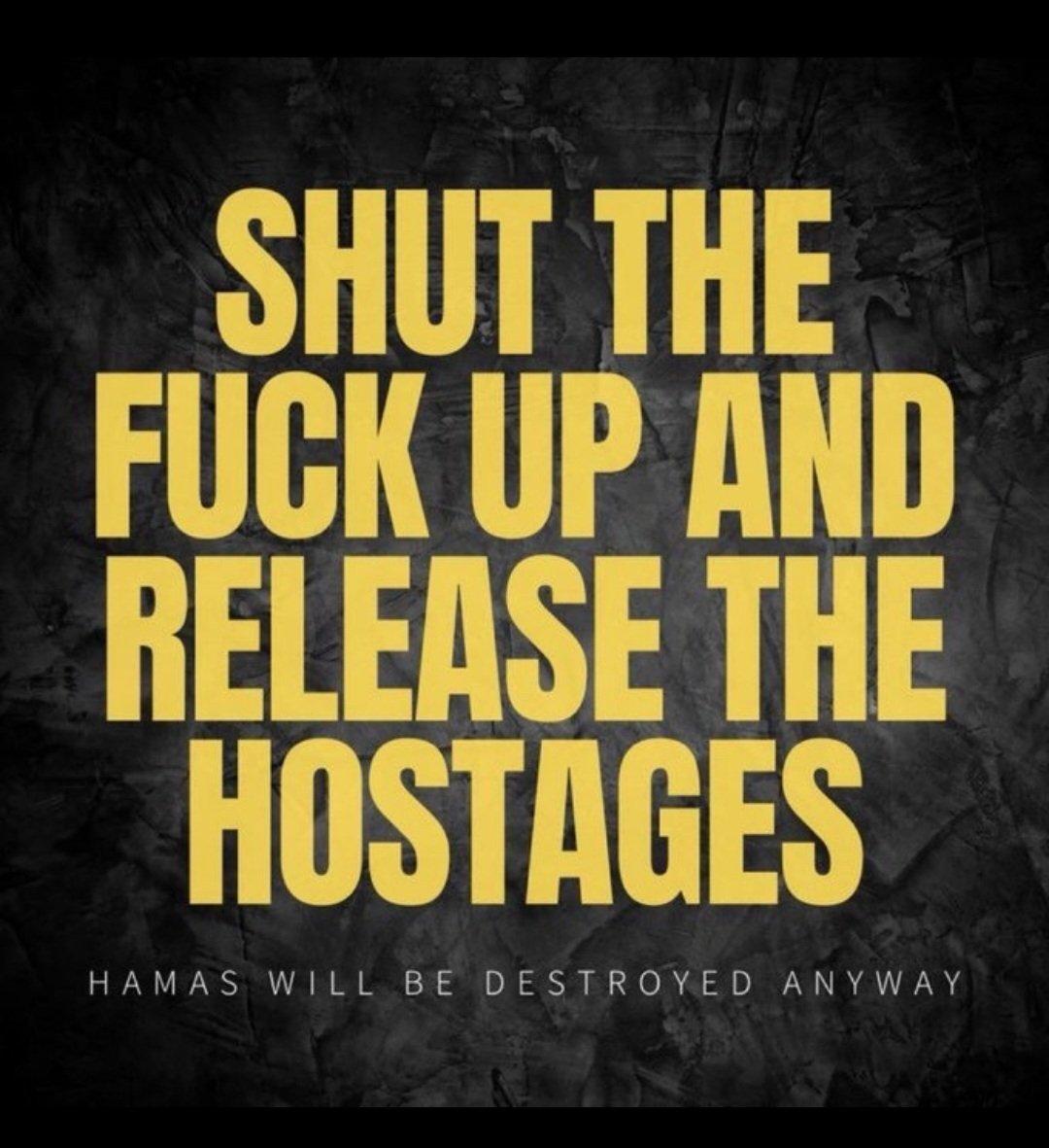 @Kahlissee Blame #Hamas