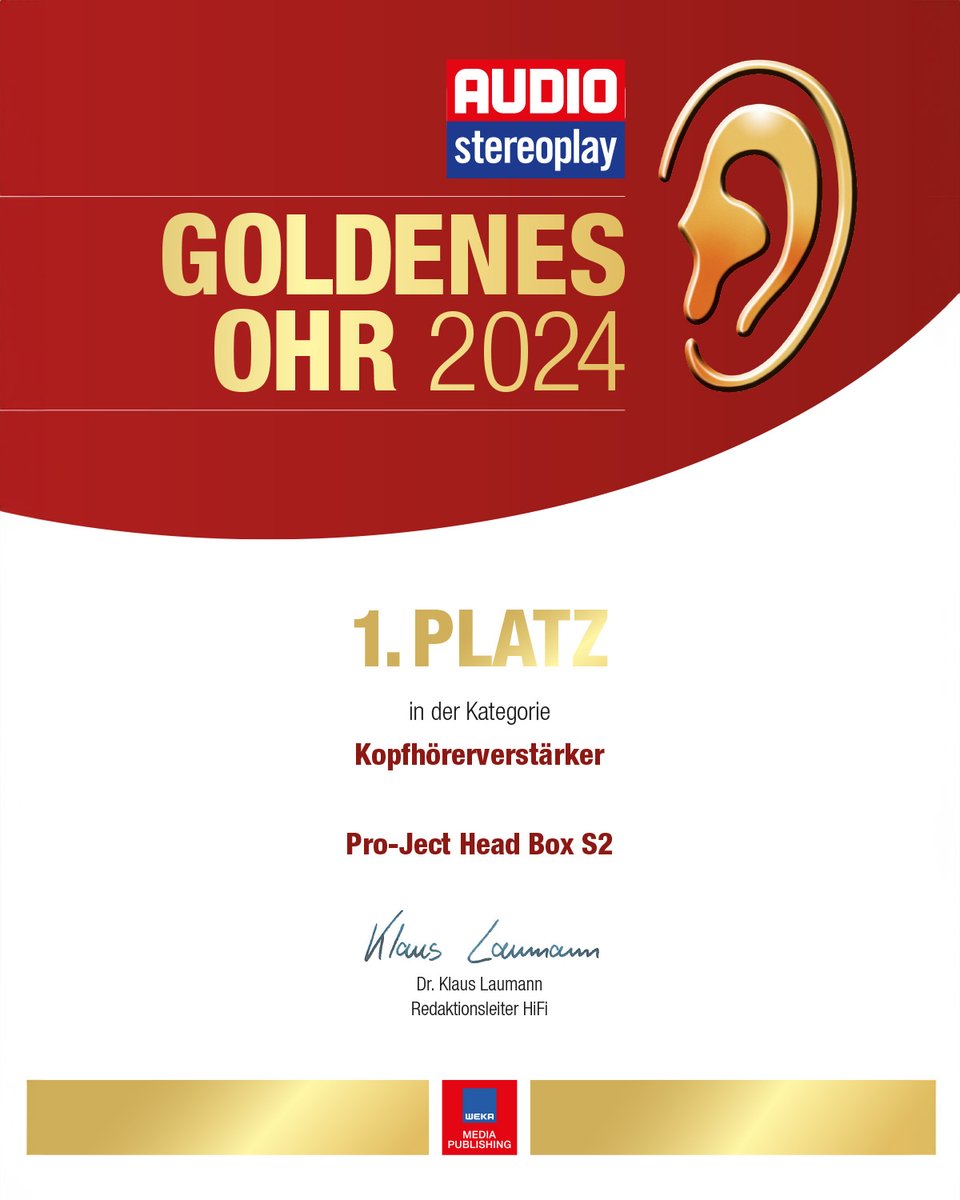 ProJectAudioSys's tweet photo. Another "Golden Ear" for Pro-Ject!

https://t.co/kJy27k3uaM https://t.co/MCXOvifyOn