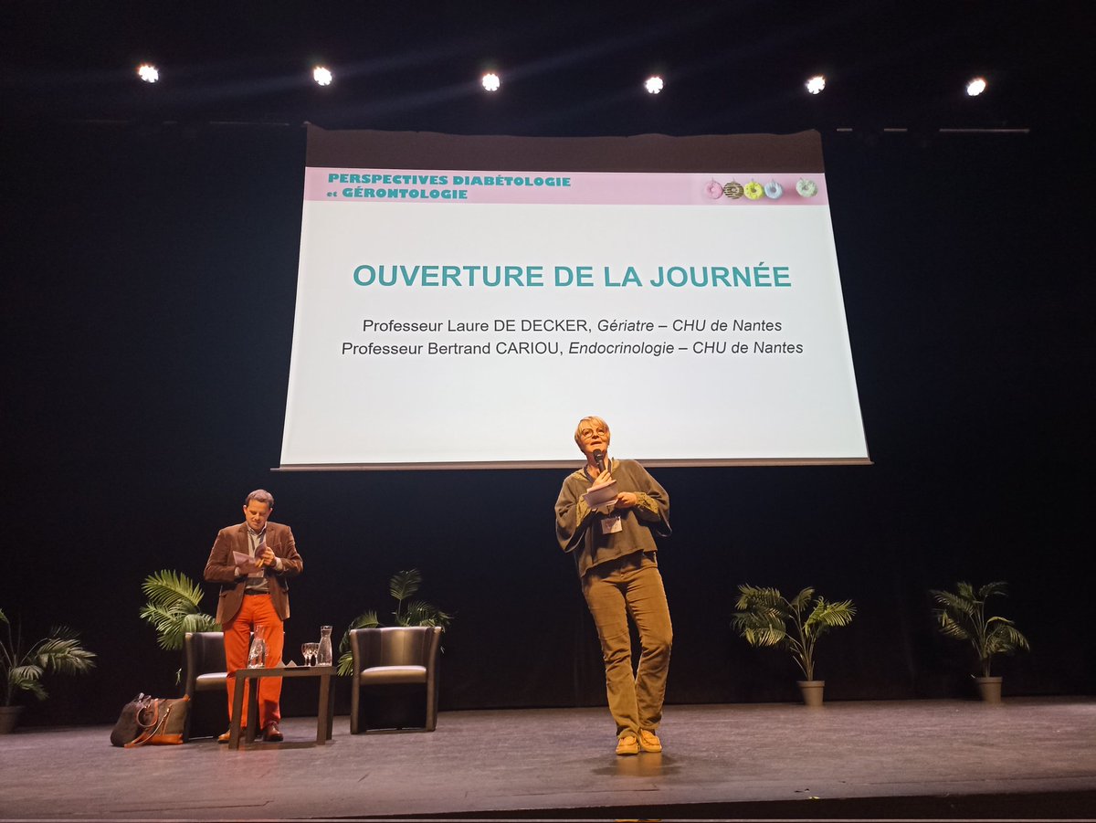 C'est parti pour la 10éme Journée  Interrégionale en Diabétologie et Gérontologie à Nantes ! 🍩🍬🧁