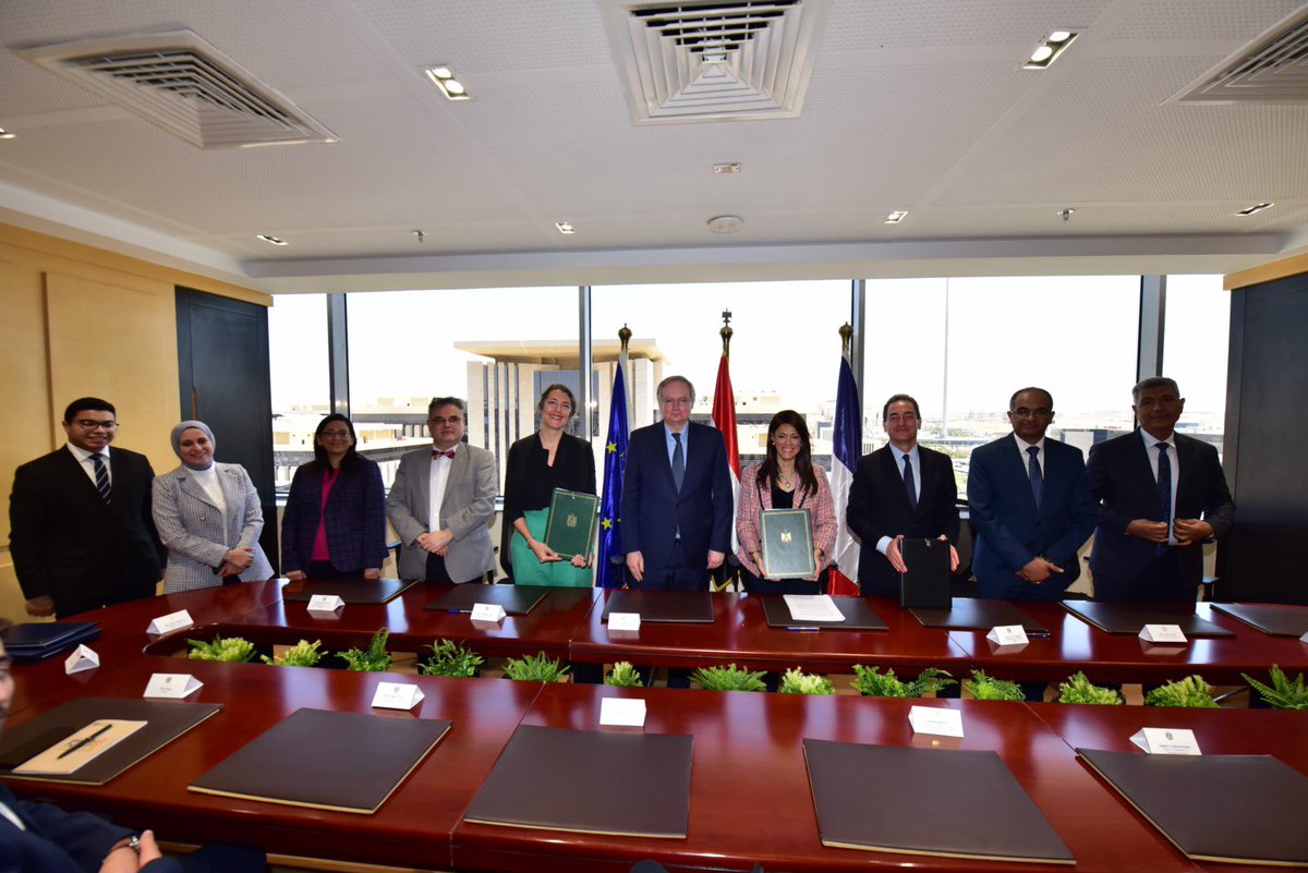 Egypt, EU, and France partner for the Gabal El-Asfar Wastewater treatment plant Phase III, which will serve 17.5 million inhabitants of Cairo until 2040 and contribute to Egypt’s climate change adaptation targets through developing non-conventional water sources for irrigation.