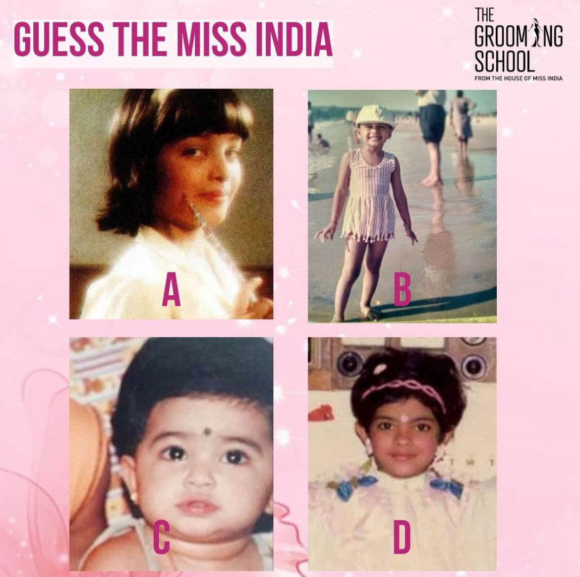 Can you recognize these little stars from their childhood days?
Hint: They all grew up to become crowned Miss India 👑
#MissIndia #guessthecelebrity #throwback
