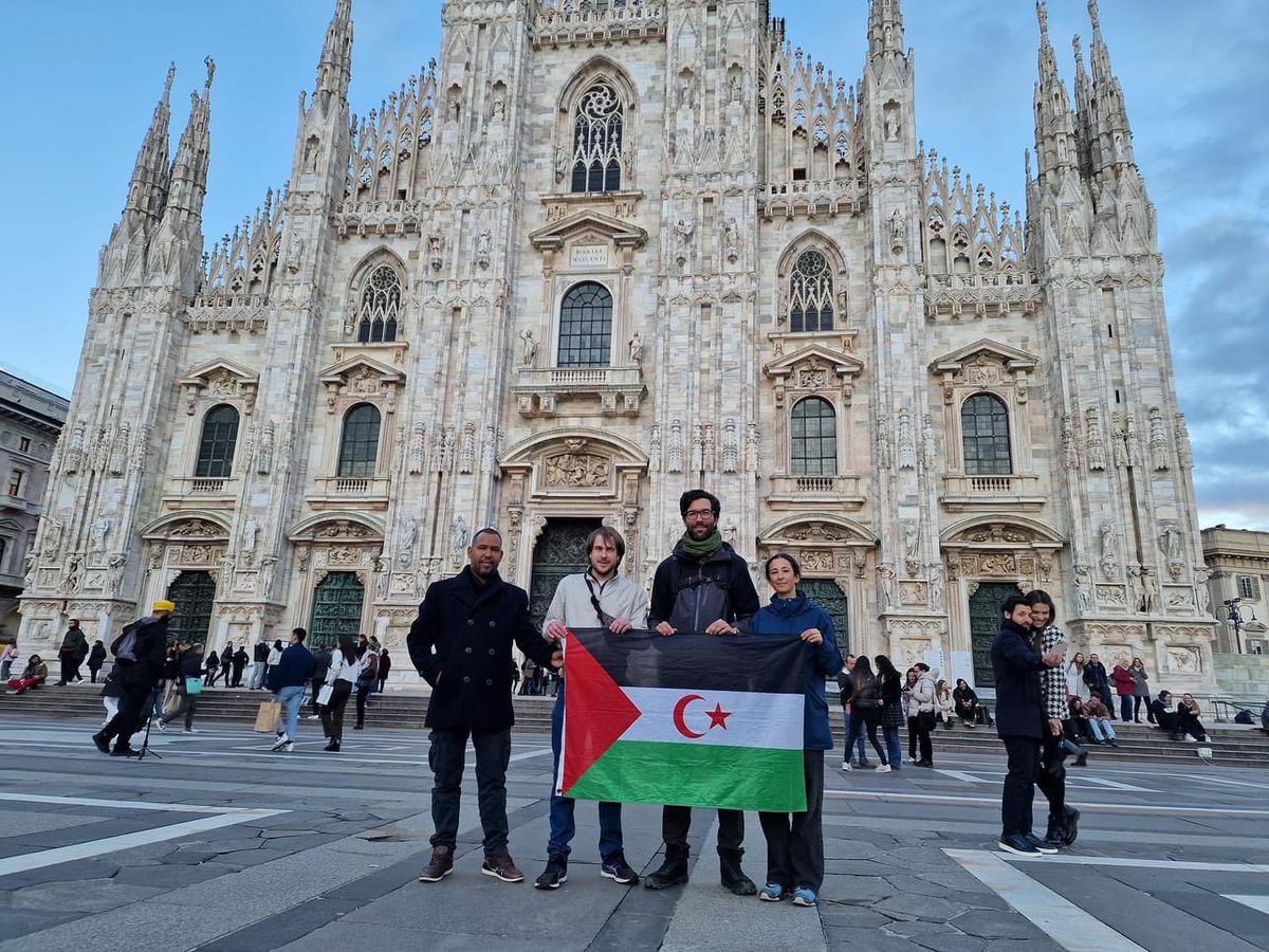 Day 685 on #Bike4WesternSahara 
. 
These last couple of days we've been busy with many meetings and events in Milano.
. 
#bike4westernsahara
#biketouring
#bikepacking
#italy
#westernsahara
#saharabarat
#saharaoccidental
#Västsahara
#الصحراءالغربية