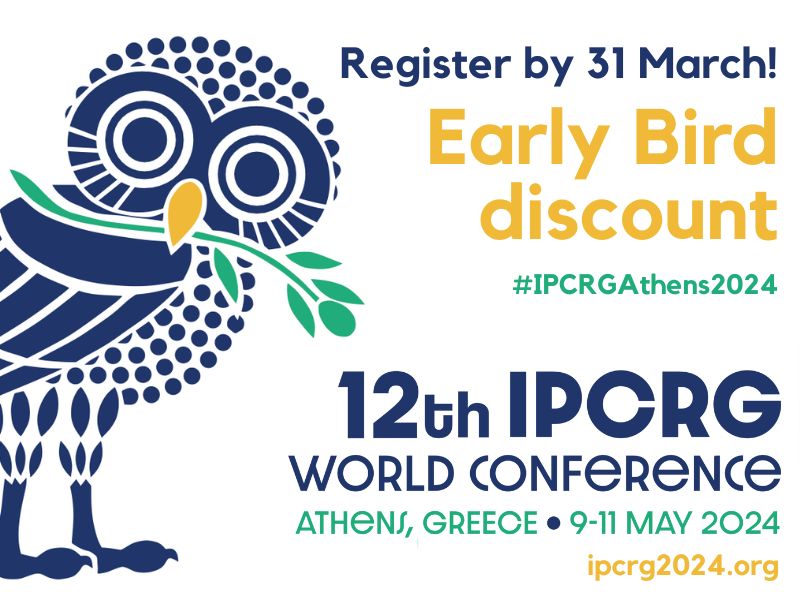 🚨🦉 Planning on attending #IPCRGAthens2024? Want to save up to €125? Register by 31 March to catch the Early Bird delegate rate! Register here: buff.ly/3x3n2PF 🇬🇷 🎓