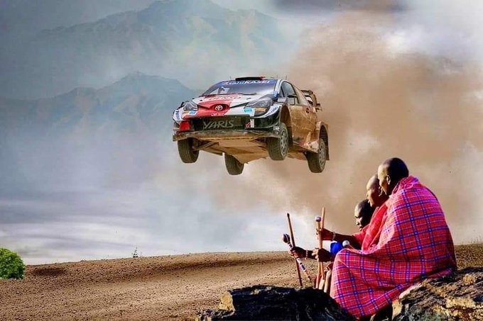 A lifetime experience is going down this #EasterNaSafariRally with #WRCSafariRally2024 Tembea Kenya ujionee.