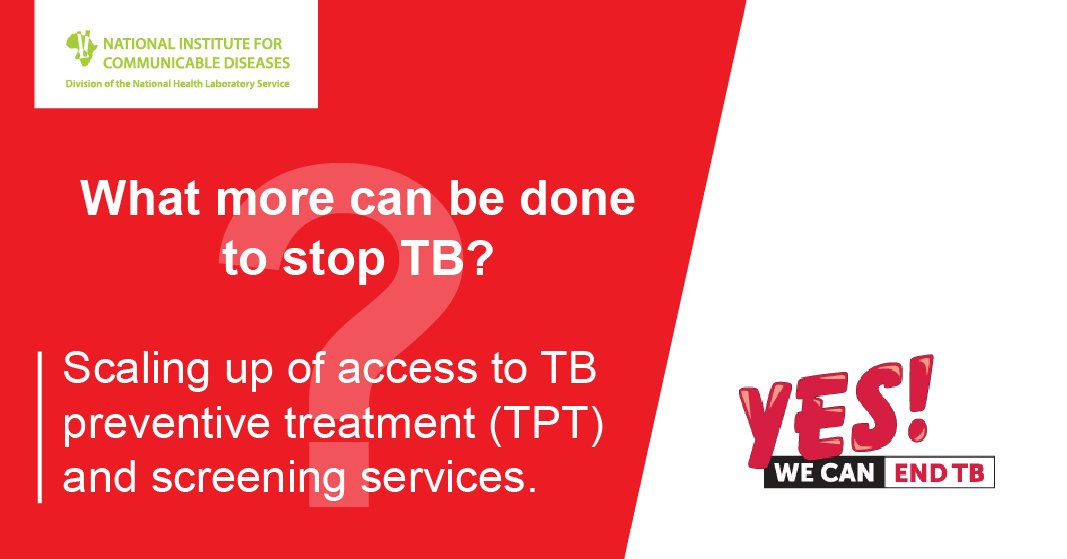 Integrating TB screening with TB preventive treatment (TPT) increases opportunities to protect people from falling ill with TB as well as saving a large number of additional lives. Join challenge: stoptb.org/world-tb-day/w… #YesWeCanEndTB #EndTB