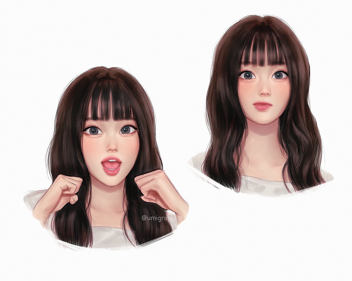 「hyein's pretty expressions .*・゜#newjeans」|KAIのイラスト