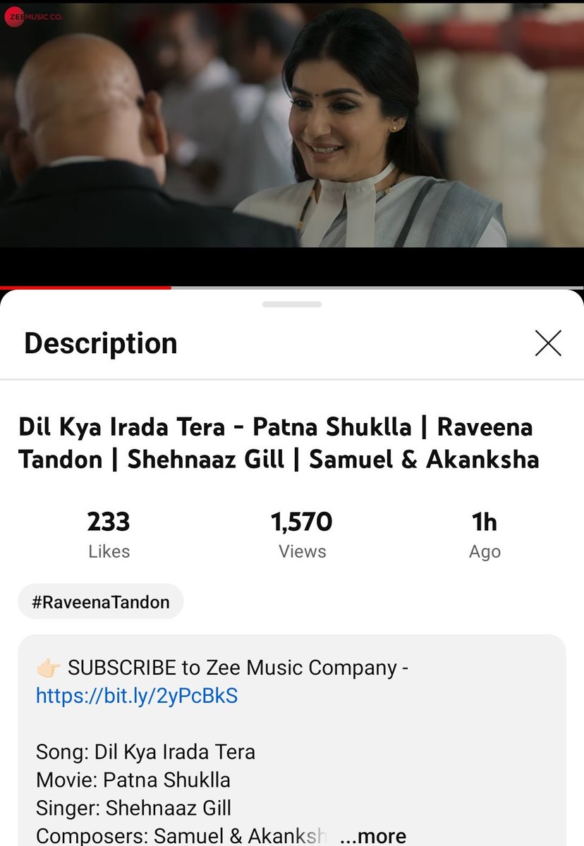 Starting of 2024 couldn't be better than this😭❤️🫶🏻

Her official debut as a playback singer in a Bollywood film😭🔥

Keep rocking my gurlll😭🫶🏻

#ShehnaazGill 
#PatnaShuklla