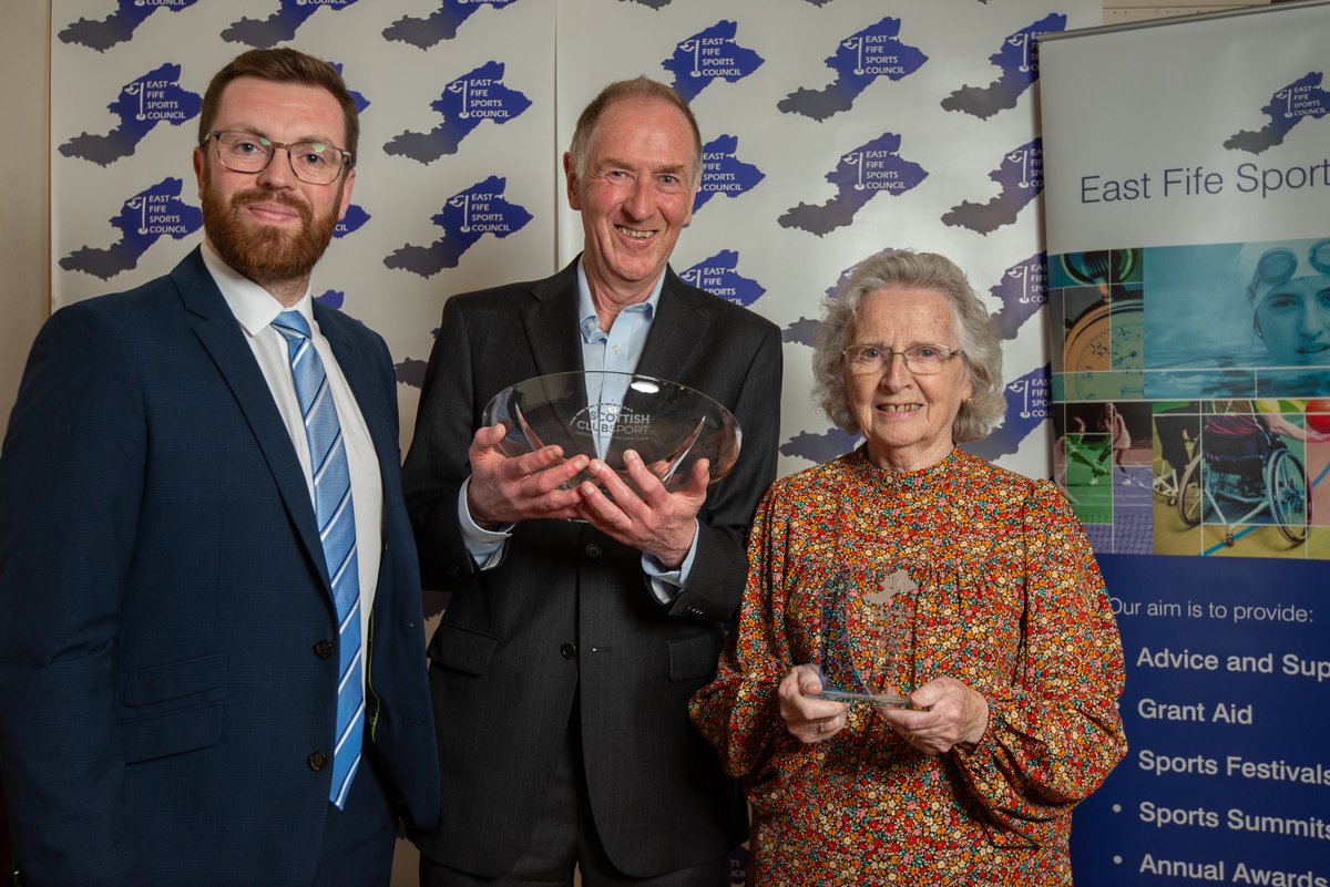 Congratulations to this years East Fife Sports Council Service to Sport award winner - Frank McLaren (Athletics) and runner up, Helen Vickery (Bowling) Read more about Franks volunteering journey here: scottishclubsport.co.uk/blog/east-fife…