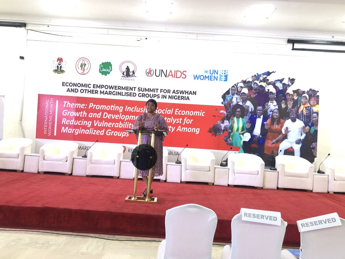 The Stage is Set: Economic Empowerment Summit for ASWHAN and other Marginalized Groups in Nigeria organized by @unwomenNG in Commemoration of International Women’s Day 2024 #IWD #IWD2024 #WomenEmpowerment #WomenSupportingWomen #CountHerIn #ASWHANWomen