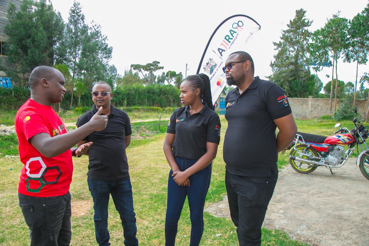 eMobilis's tweet photo. Kama hauko Nyahururu TVC uko wapi? 
@AjiraDigital is hosting the Upper Central workers meet up. Come through and interact with fellow online workers. 
#AjiraMashinani #OnlineWorkisWork https://t.co/ekPRAZmMGi