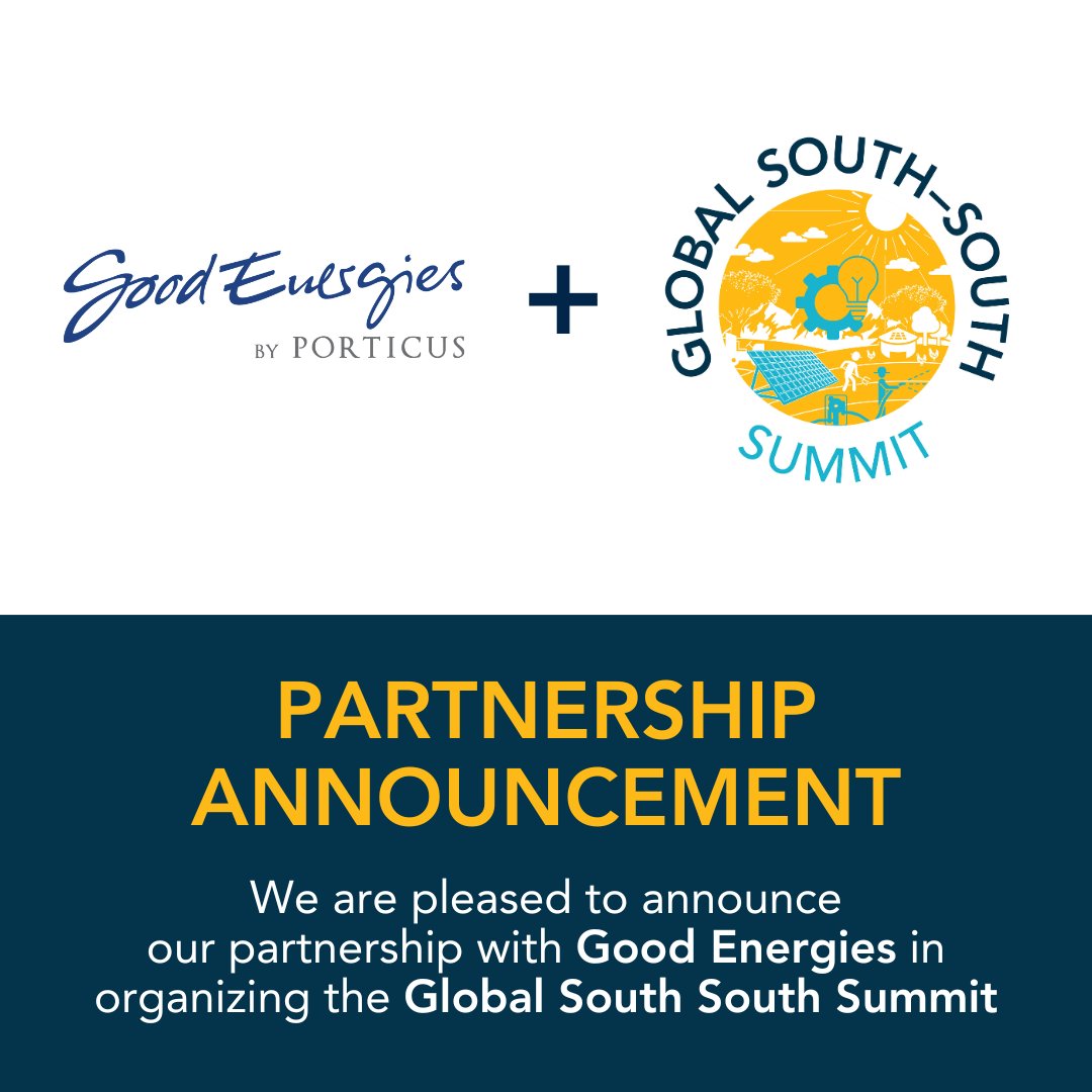 Introducing one of our esteemed partners, @GoodEnergies, for the upcoming #SouthSouthSummit 2024. Good Energies is dedicated to advancing #SustainableDevelopment & reversing the impact of climate change worldwide worldwide. To find out more: shorturl.at/afACF #Ethiopia