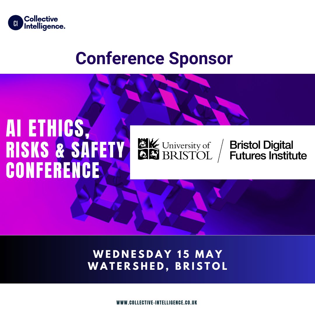 We are excited to announce @DigiFutures as a sponsor of the #AI #Ethics, Risks and Safety Conference! The @DigiFutures mission is to transform the way we create new digital technology for #inclusive, prosperous and #sustainable societies.