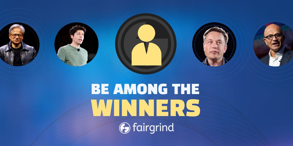 fairgrind's tweet photo. Those who have a stake in #AI models will do well in the age of AI.

But AI models needs to be trained on quality contextualized data, which is created by humans.

Fairgrind's Fair AI Training concept enables people who provide data and context to AI training to become stakeholders in the AI datasets and models, and become the winners of the AI paradigm shift.

#Anthropic #sama #ElonMusk #JensenHuang #Satyanadella
