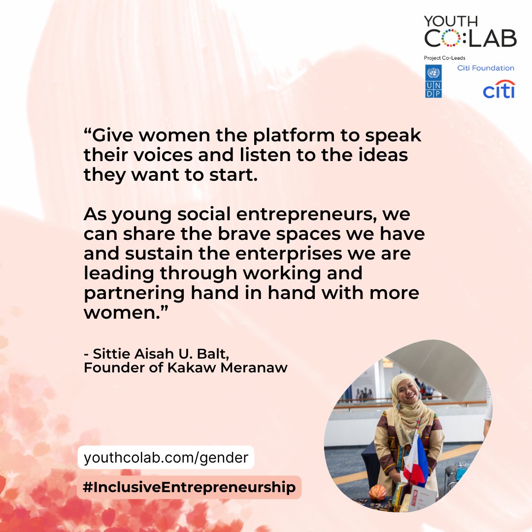 For today's Insightful Her, we have Sittie Balt, Founder of Kakaw Meranaw, who shares how to create more accessible opportunities for women. #InvestInWomen #IWD2024