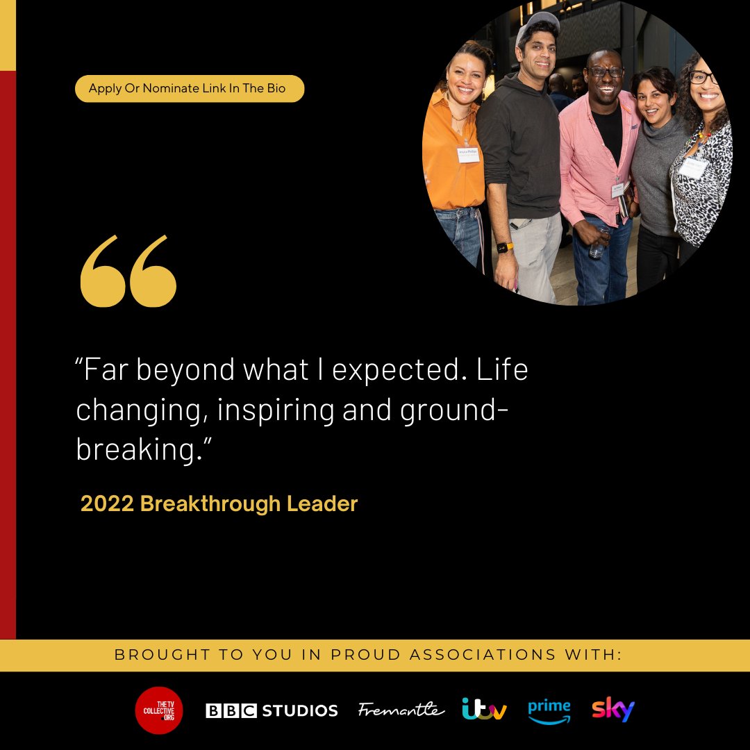 Join Breakthrough Leaders Programme 2024 and exceed your expectations! Nomination closes TONIGHT, so if you know someone great, nominate now! But remember, you can still apply yourself until April 1st. Link in bio. #BreakthroughLeaders