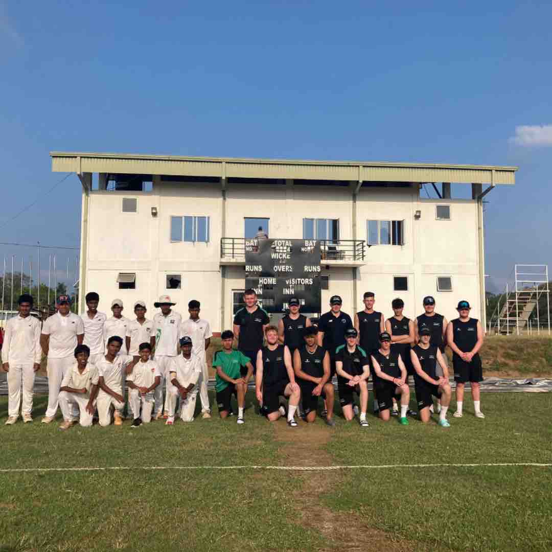 Cricket update from Sri Lanka 🏏The 2nd XI won their first game with Adam J scoring 70 in a 5 wicket win 🏆 #CATsport #cricket