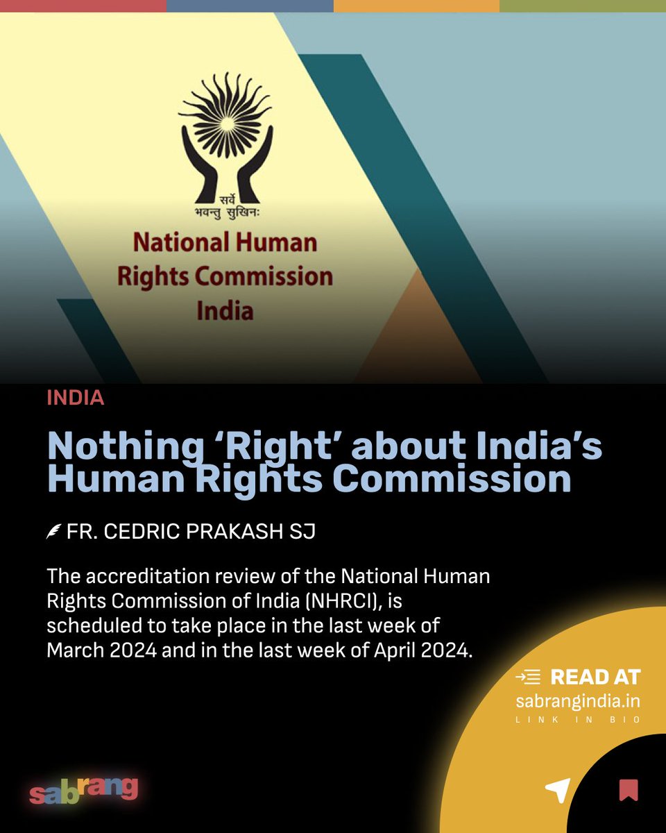 Nothing ‘Right’ about India’s Human Rights Commission 

#NHRCI #NHRCIReview #HumanRightsCommission #HumanRights #GlobalAlliance