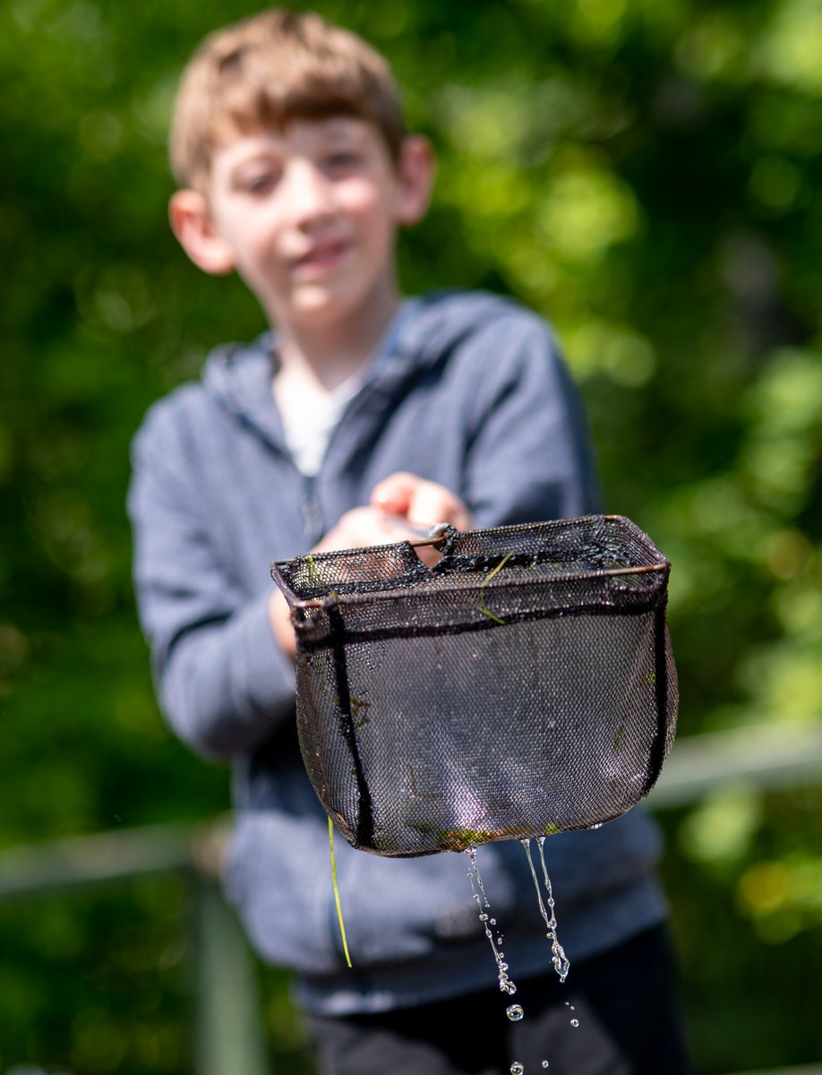 Pond Dipping reopens for spring on Friday 29 March. Book a 20 min dipping session at our Admissions Desk when you arrive - a £3 donation per family/group to help our Learning Team cover costs is welcome. Timings vary - check in the Visitor Centre. ow.ly/Mgaq50R3oFQ