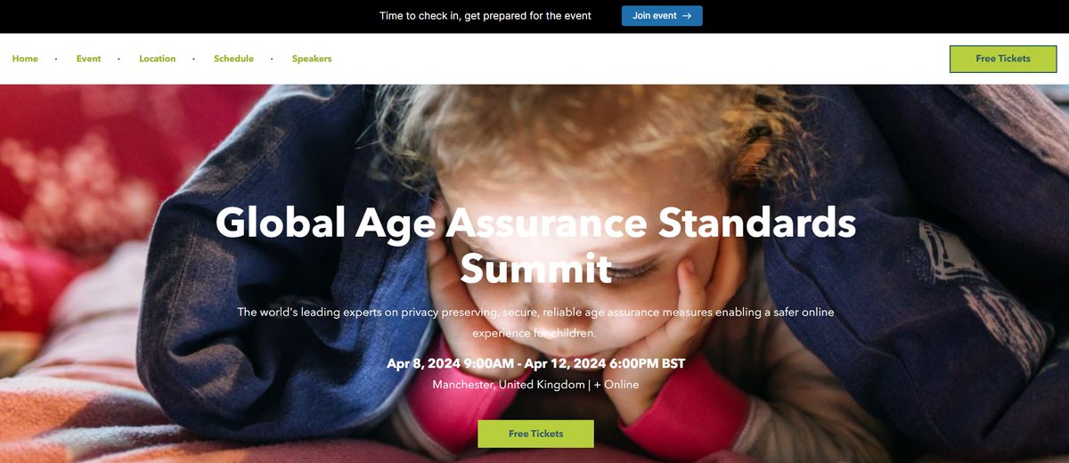 Join Nick Mothershaw, OIX's Chief Identity Strategist, to hear OIX's approach to Age Assurance as an attribute of identity at the Global Age Assurance Standards Summit which takes place in Manchester from 8-12 Apr 2024 Tickets are FOC Book your place here: loom.ly/PZLaYG8
