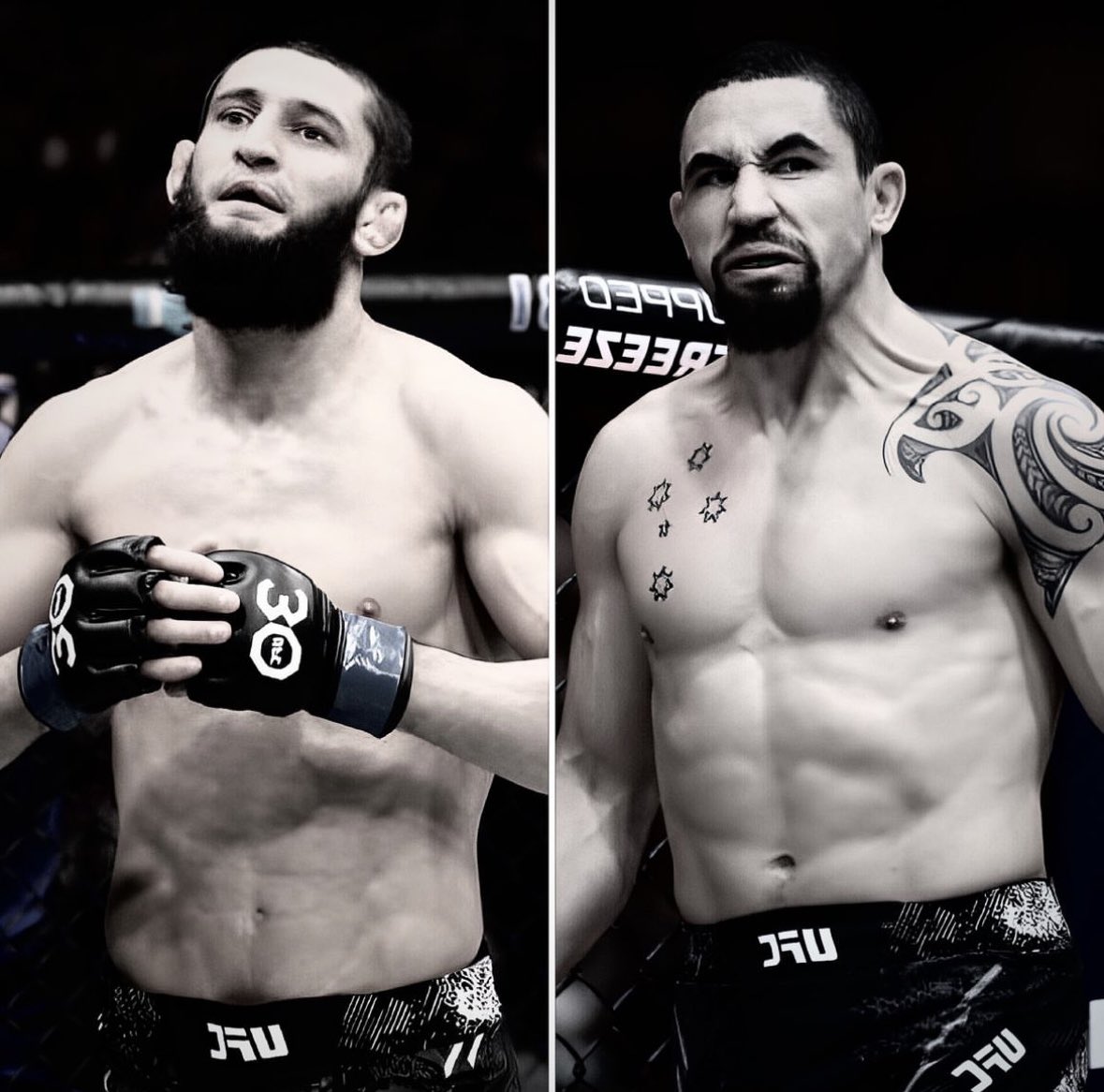 Robert Whittaker vs Khamzat Chimaev, #UFCSaudiArabia kartında karşı karşıya gelecek.