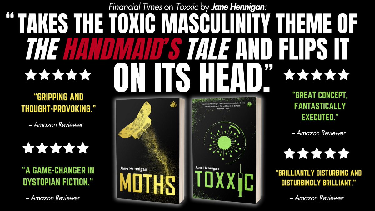 Have you picked up your copy of TOXXIC by @Jane_the_pain yet? Forty-four years after the world changed, a new vaccine has emerged. But how will the world change yet again, and will it be for the better? TOXXIC, the sequel to smash-hit MOTHS is out now. angryrobotbooks.my.canva.site/toxxic