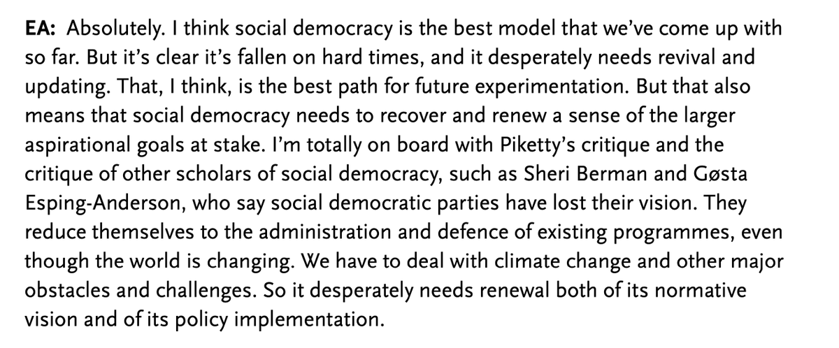 In our new issue, Karl Pike @p_ikek talks social democracy, work and tax with the philosopher Elizabeth Anderson. Read for free here: journals.lwbooks.co.uk/renewal/vol-32…