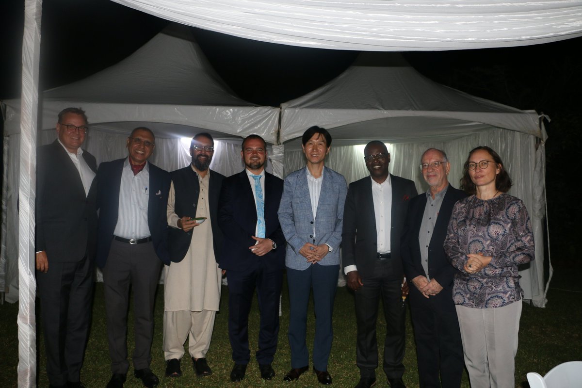 Honoured to have hosted Honourable Vangelis Peter Haritatos, Deputy Minister of Agriculture and fellow Excellencies and friends in Zimbabwe to an Iftar Dinner at Pakistan House.