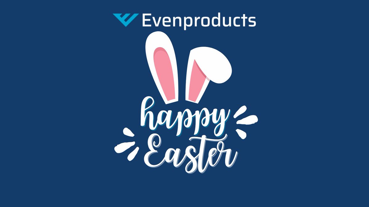🐰🌷 Happy Easter from Evenproducts Ltd! 🌷🐰 Please note: we'll be closed from Friday, March 29th to April 1st. We'll be back on Tuesday, April 2nd to assist you. Have a wonderful break! 🐣🌼 #EasterClosure #Evenproducts #HappyEaster