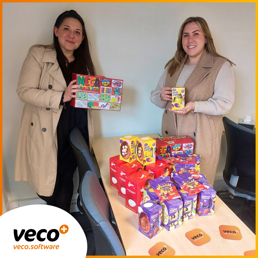 Have you ever wondered where all those easter eggs end up? 🐣 We've been helping @reedglobal with their annual Easter Egg Collection for @childrens_trust with a donation from all of us at @veco_software. We are proud to support a wonderful charity doing amazing work.