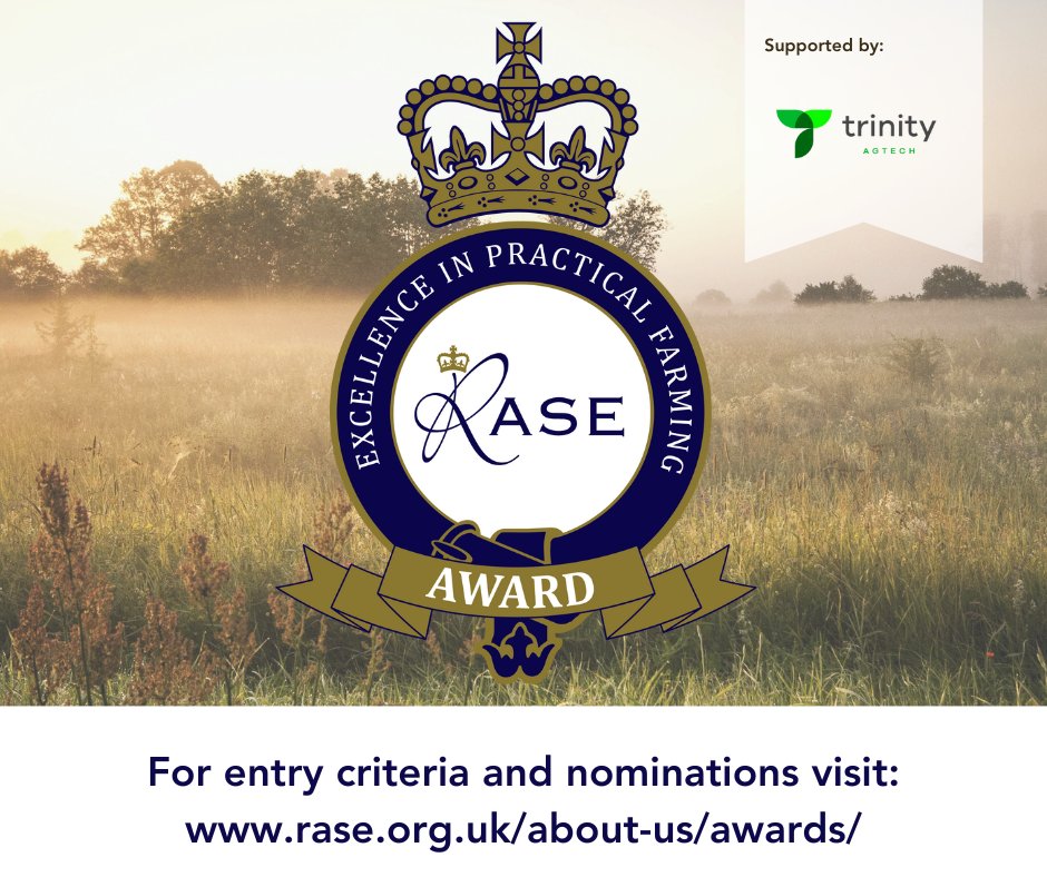 RoyalAgSociety's tweet photo. #RASEawards alert!
Do you know a farmer or farm manager who deserves recognition for their outstanding contributions?
Submit your nominations for the RASE Excellence in Practical Farming Award by 17th April 🌱 🏆 🚜 https://t.co/orqNU7FeWT