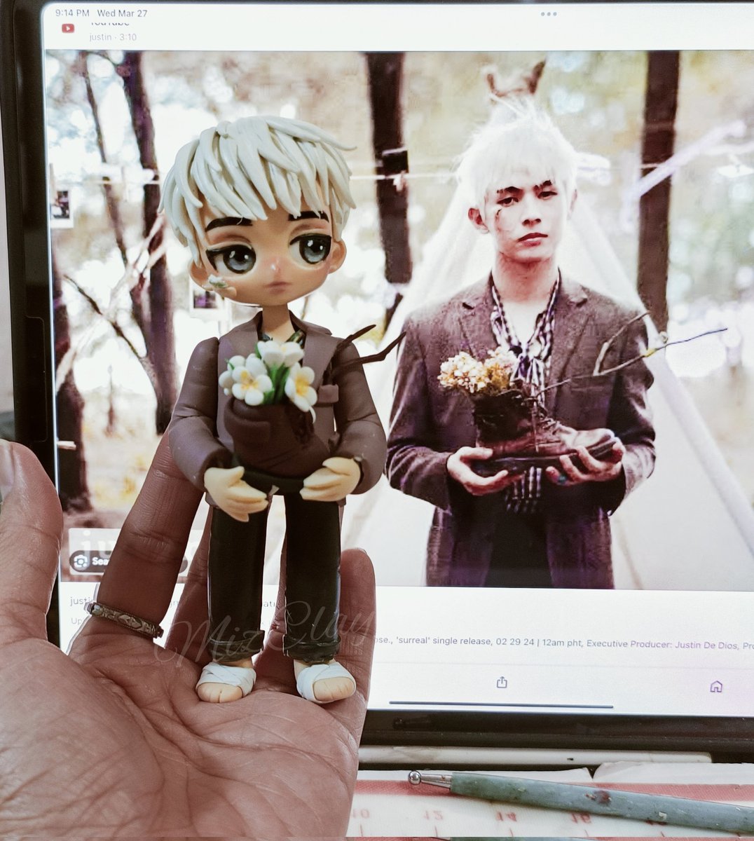 -Art transforms pain into beauty-

My kind of therapy. 💙
My handmade qposket doll of Justin in Surreal version.. making myself relax and calm with this artwork of mine.

<a href="/ARTSB19/">ARTSB19</a> <a href="/SB19Official/">SB19 Official</a> <a href="/SB19_ATINph/">A'TIN Philippines 🍎 SB19</a>