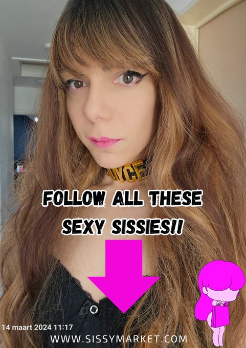 🔊SISSY PROMOTION POST🔊 Check out all these sexy sissies in the comments and go follow them!! If I can<a href="/tag/realloyalfans"class="tags"><span>#realloyalfans</span></a>