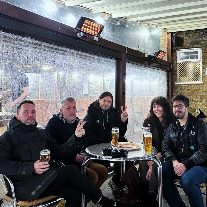 It's Thursday so it must be time for the pub (here with some of our pals @fire_stations in our spiritual home, the Nags Head in E17). Tune in to the @morningglorysoho radio show from 9am to hear the TLL Fantasy Pub Jukebox (mix on around 10 ish). sohoradiolondon.com