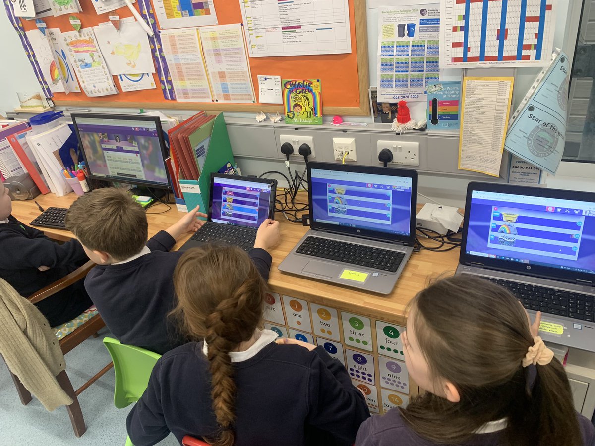Our older pupils love @TTRockStars and setting up their own mini competitions! #timestables 3,2,1…..go