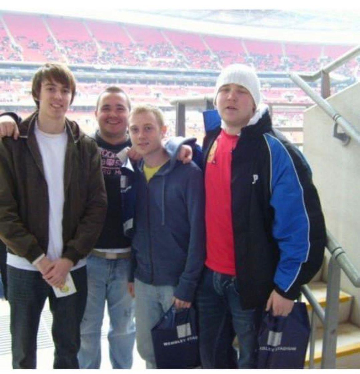 17 years ago today I went to the first game at the ‘New’ Wembley. England U21’s 3-3 Italy U21’s. Pazzini got a hat-trick. He is now retired. James Milner was on the bench. He’s still playing 😳 I had a fringe.