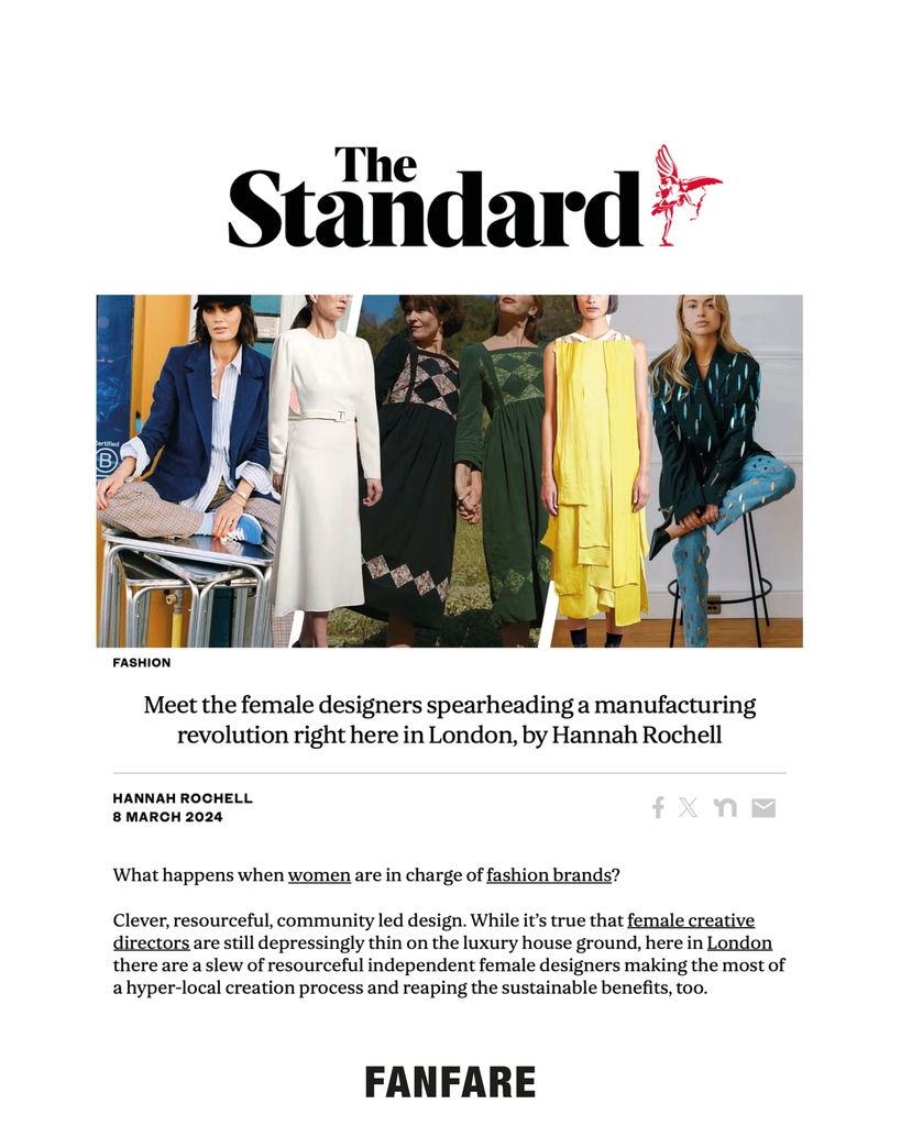 FanfareLabel's tweet image. Thank you @evening.standard⁠ and @countryandtownhouse for featuring us this March! 🗞️✨

@twentytwentycommunications
@tiffdarke
@hannah.rochell
🥹💕

#circularfashion #press #pressfeature #upcycledenim #recycleddenim #denimdesign #fanfarelabel