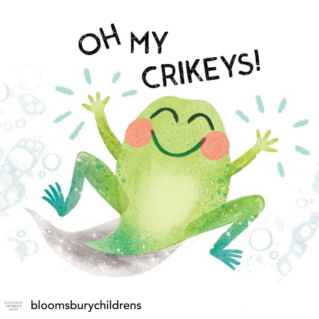 OH MY CRIKEYS! 

WE ARE THE WIBBLY publishes today! 

I am hopeful <a href="/janelikesyou/">Jane McGuinness 🦔🌳🦡</a> adorable illustrations will inspire a new generation of pond dippers 🐸💚🐸
#PictureBooks #newpicturebooks #publicationday