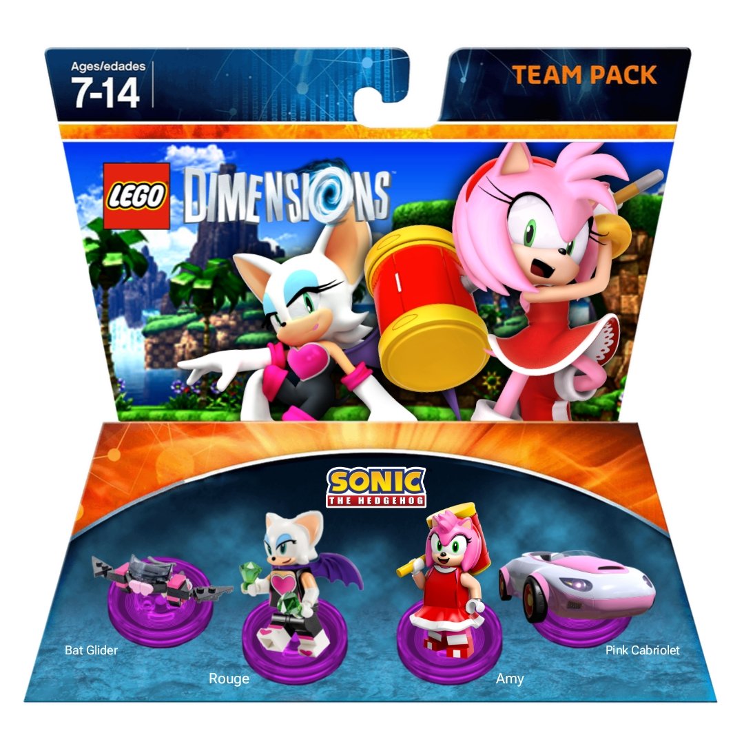 Samuellukas113's tweet photo. Lego Dimensions Amy and Rouge Team Pack #legodimensions #legodimensions2 #year3 #lego #ttgames #legovideogame #legogames #Packs #teampacks #sonic #sega #SonicTheHedgehog #amy #AmyRose #rouge #rougethebat #legosonic https://t.co/rmPDeU52Vs