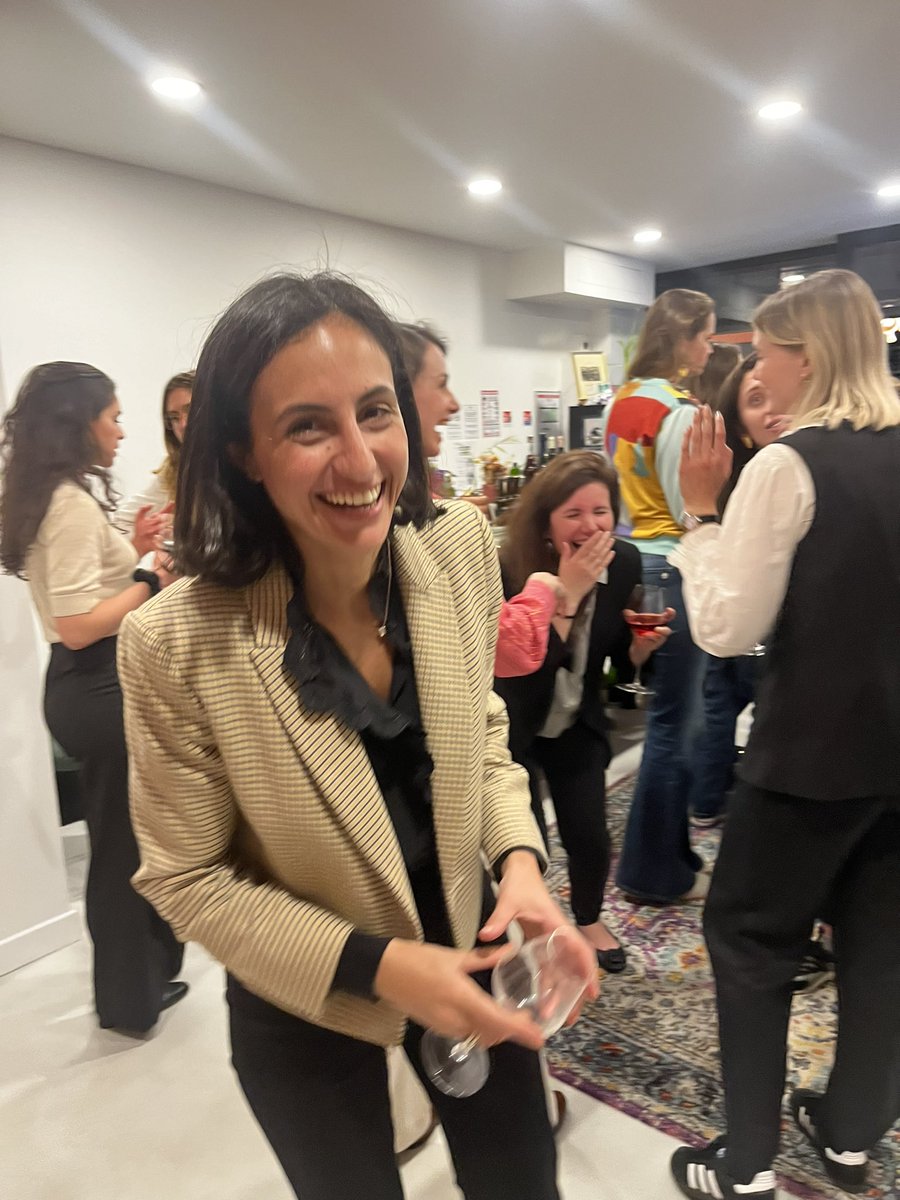 Paris radiates with obsession to build &amp; infectious optimism 🇫🇷

For the second time, Zeynep from <a href="/generalcatalyst/">General Catalyst</a> &amp; I hosted 30 women leading the way at next gen defining co’s at Pivot, Pennylane, Mistral, Amo.co &amp; more 

Ready for round 3 in May 👉🏼✉️