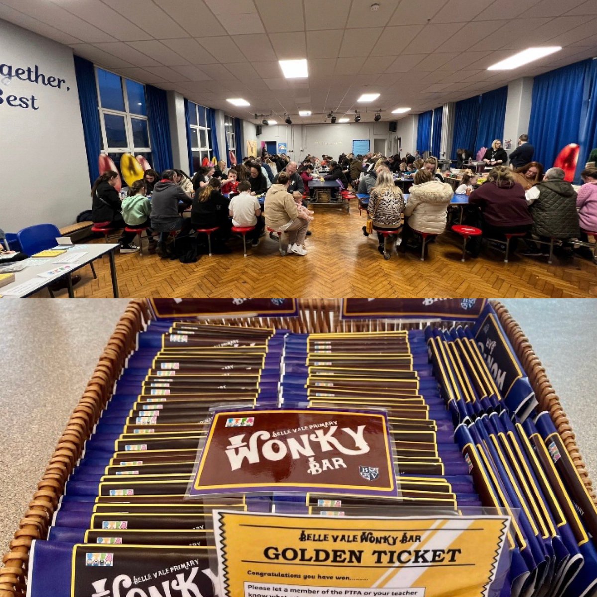 It’s been a busy half term for us with our Wonky bars and Easter Bingo! Thank you to everyone who helped out, donated, are chocolate and played bingo. We managed to raise just over £800 #ptfa <a href="/BelleValeSchool/">Belle Vale Primary</a>