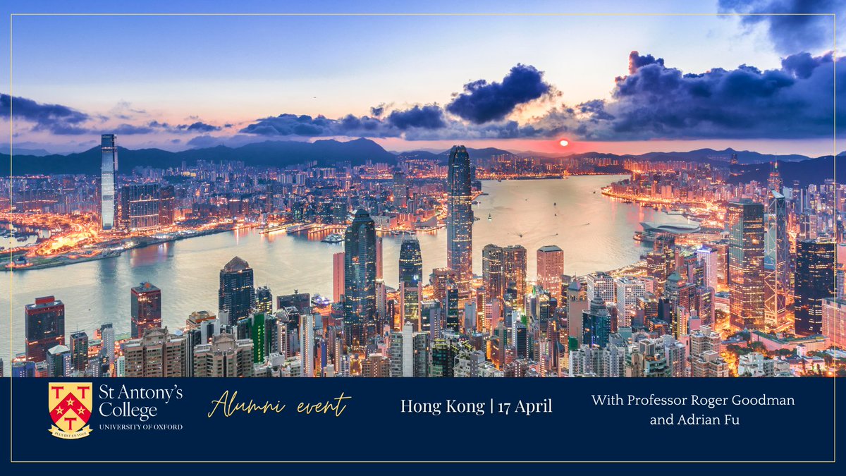 Booking is now open for our alumni reunion event in Hong Kong! Click the link to book before April 10: shorturl.at/lnMX3 📅 17 April at 6.15 pm 📍 Hong Kong University Alumni Association