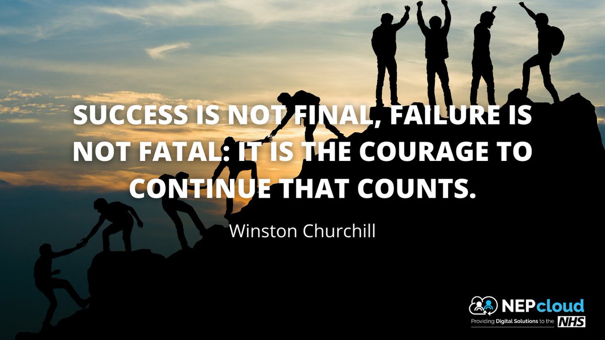 🌟 Thursday's Thought of the Day 🌟 'Success is not final, failure is not fatal: it is the courage to continue that counts.' 💪✨ Embrace the journey, learn from every experience, and keep pushing forward with courage! 🚀💙 #ThursdayThought