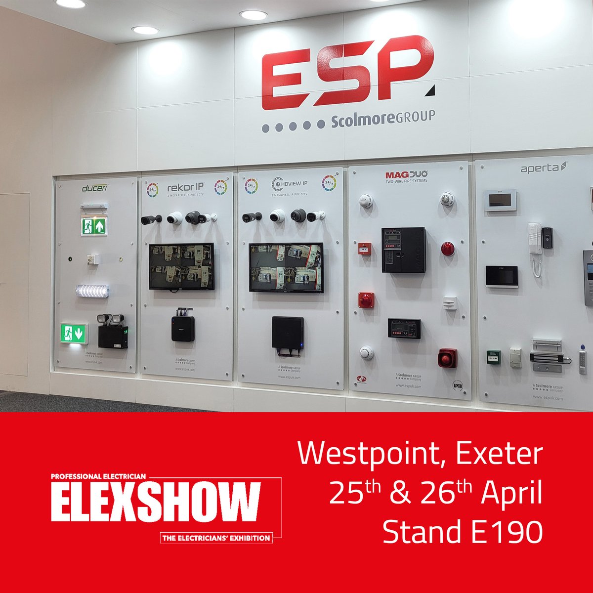 Only 4 weeks until Elex Exeter! Don't miss out – register for FREE entry now! 👇 registration.hamerville.events/exf/3esguxeysl… #ESP #Elex #ElexShow #ElexExeter