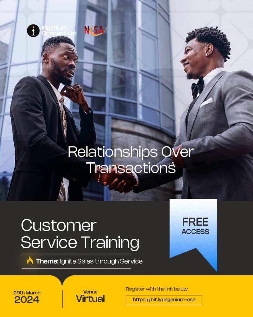 growithingenium's tweet photo. Sales success goes beyond closing deals.
It's about
opening relationships based on trust and mutually shared values.
At Ignite Sales Through Service,
youβll gain insights from experts on connecting
authentically with customers. π«
Register now!
https://t.co/knf8IfkhvI
#4MCST https://t.co/rqDUwolWj1