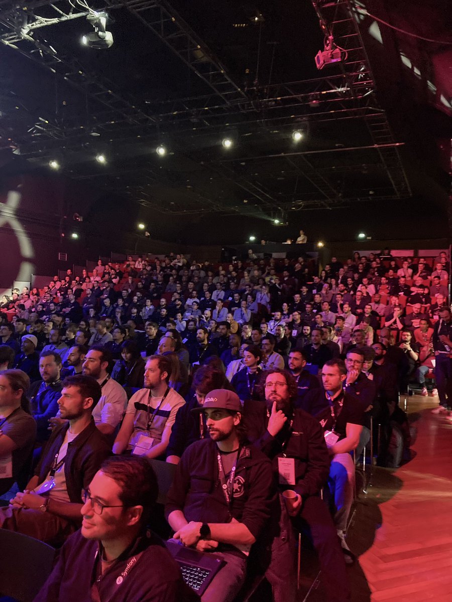 sensiolabs's tweet image. 🎉 C’est parti pour le #Symfony_Live Paris 2024 !
Très heureux de revoir la communauté française de #Symfony pour 2 jours de conférence 🏰
Passez sur notre stand pour tenter votre chance à nos challenges 🍀